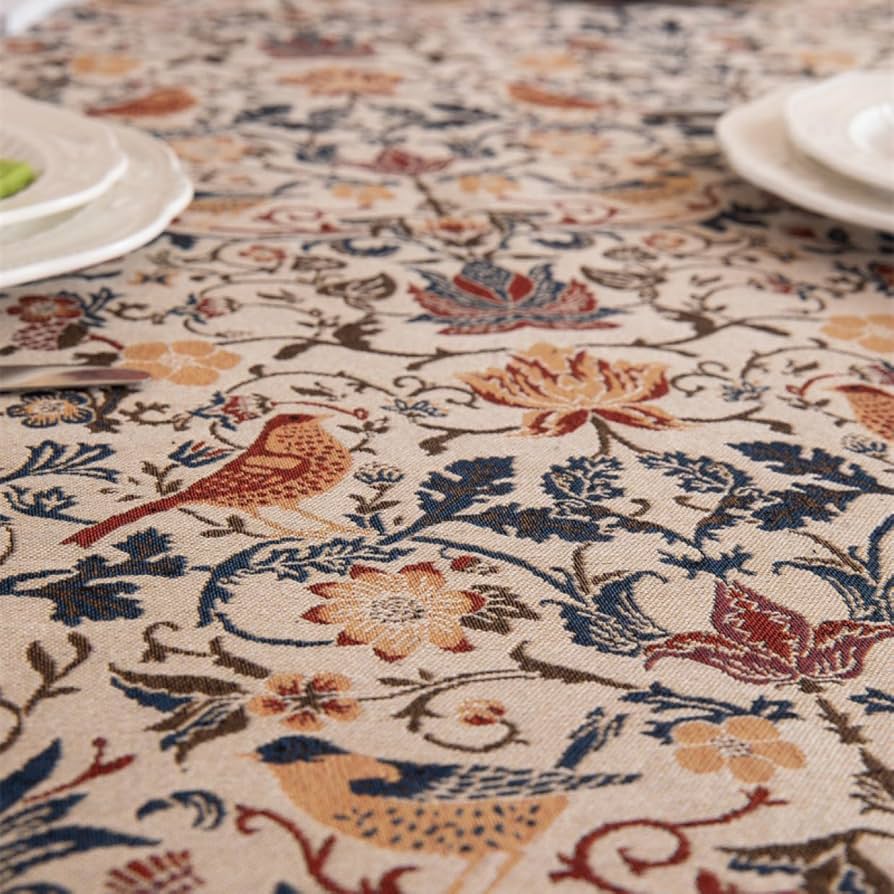 ウィリアムモリス　テーブルクロス、マルチカバー Amazon｜PIRNSDG ウィリアム モリス 高級 テーブルクロス 長方形